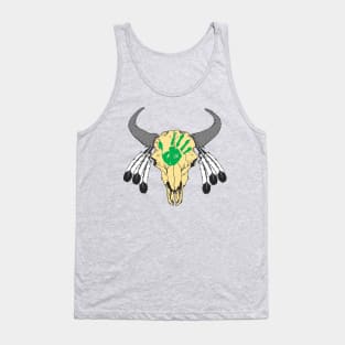 Bison Skull 7 Tank Top